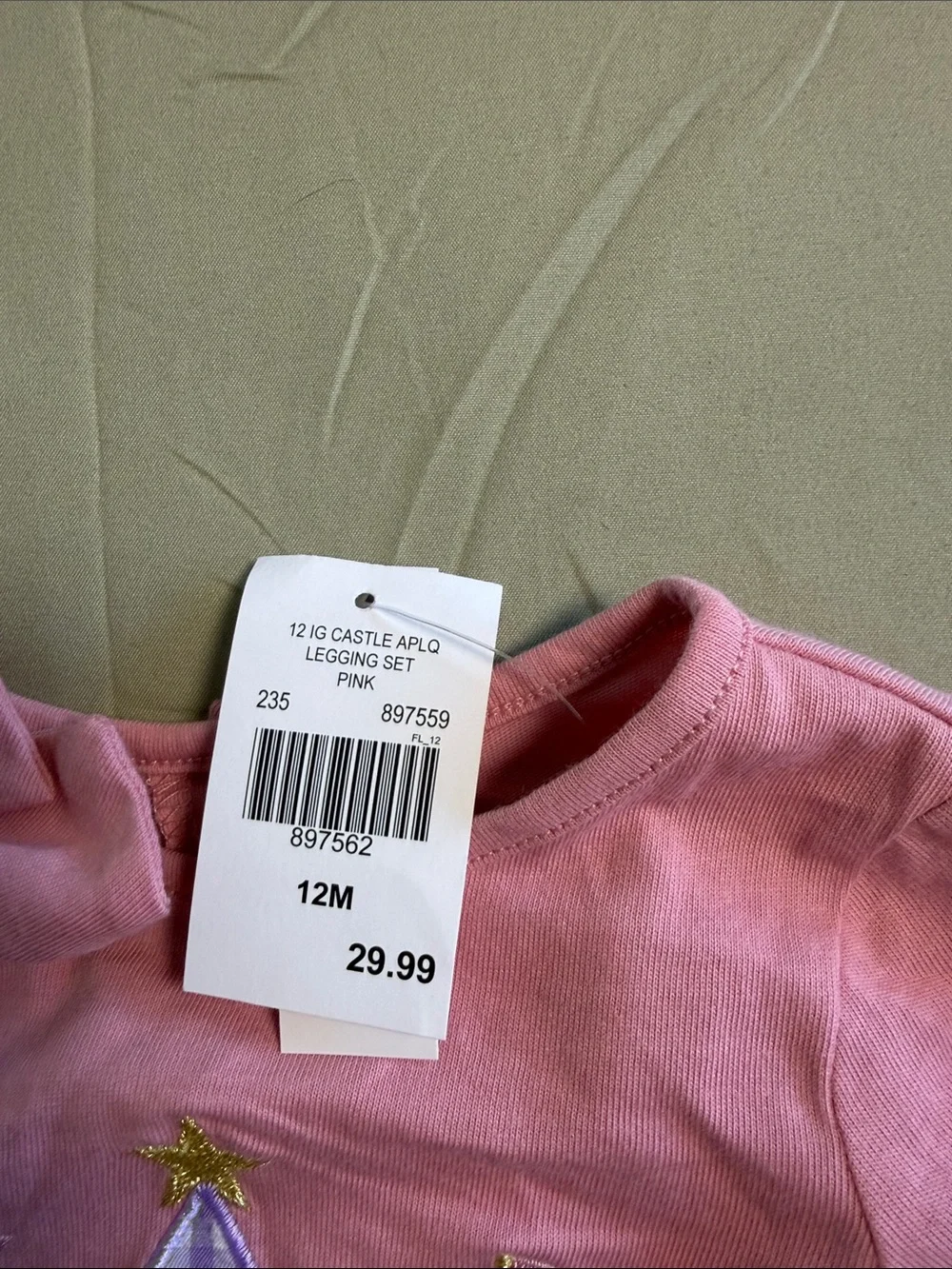 Good Lad Pink Castle Tunic & Floral Leggings Set